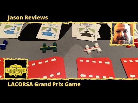 Jason’s Board Game Diagnostics of LACORSA Grand Prix Game