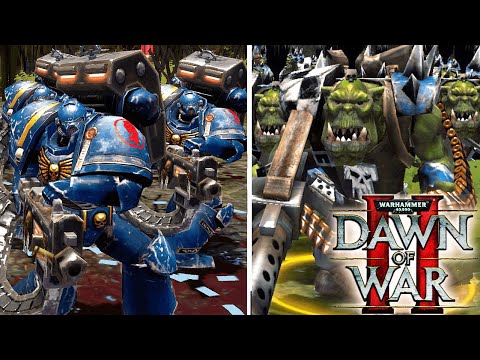 Crimson Fists vs 3000+ Orks! - Astartes Mod 3.2 | Warhammer 40K: Dawn of War 2: Retribution