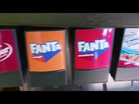 Refilling a Strawberry Fanta soda at @popeyes (Better Version)