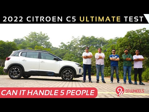 2022 Citroen C5 Ultimate Test With 5 People || Space, Comfort, Features, Ride & Performance