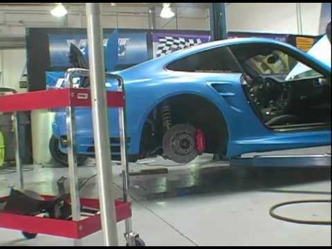 Vivid Racing Project Porsche 997TT with KW Suspension V3 Coilovers