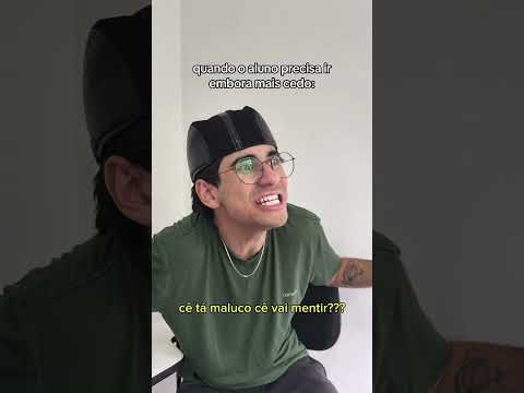 QUANDO O ALUNO PRECISA IR EMBORA MAIS CEDO