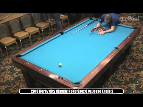 Robb Saez vs. Jesse Engle Bigfoot 10-Ball 2013 Derby City Classic
