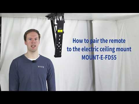 MOUNT-E-FD55 Pairing the Remote troubleshooting by VIVO