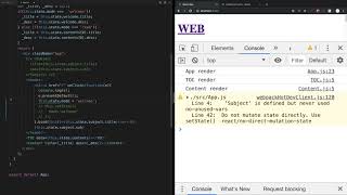 React - 16.5. 이벤트 setState 함수 이해하기