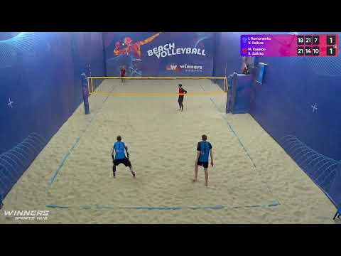 12:50 I. Romanenko / V. Kelbas - M. Kyselov / S. Zalizko 18.12.2022 | Winners Beach Volleyball