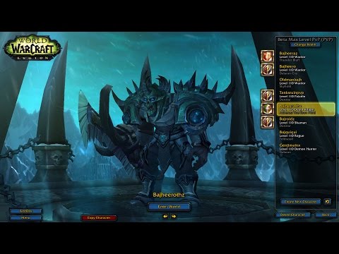 WoW Legion Beta - "UNHOLY DK AoE DAMAGE IS INSANE!" - Legion Death Knight PvP