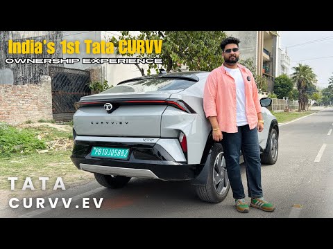 New Tata Curvv.ev 2025 Ownership experience 🔥 Range? Free charging? Issues? | 14000 kms Review!