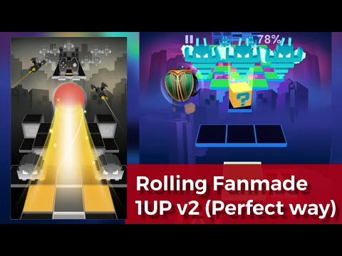 Rolling Sky - 1UP v2 (Fanmade) | Perfect Way