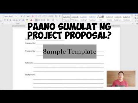 , title : 'PAANO SUMULAT NG PROJECT PROPOSAL? (Template example) | Step by step guide