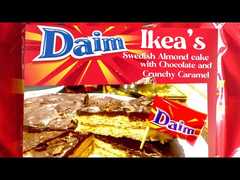 Daim Torte- IKEA’S Swedish Cake #julsflavorbliss