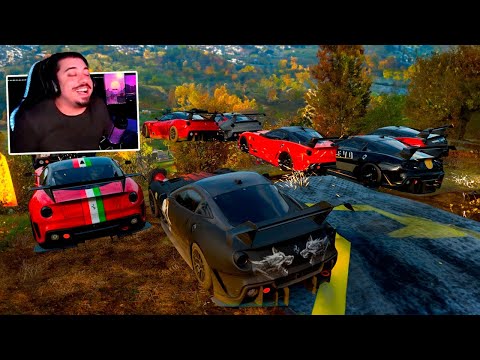 LADEIRA DA MORTE SEM FREIO DE FERRARI 599XX EVO - FORZA HORIZON 4 ONLINE
