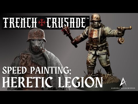 Quick & Easy Trench Crusade | Heretic Legion | Grimdark Speed Painting | No Airbrush