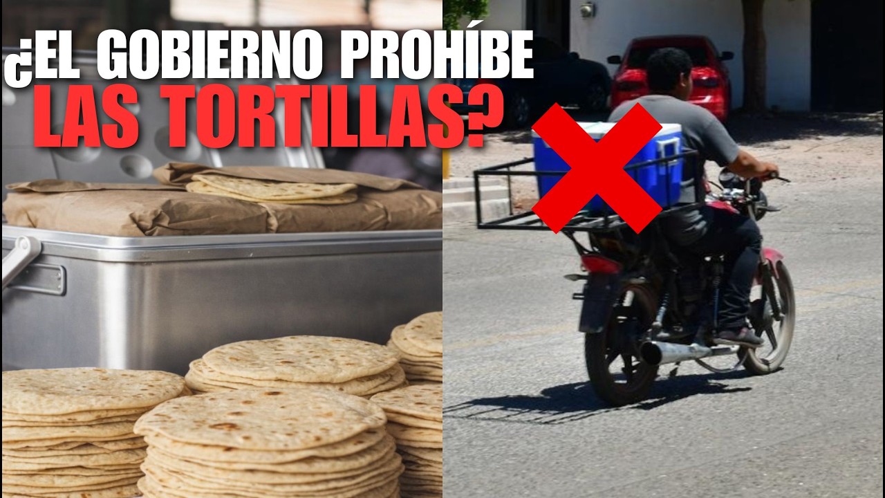 MULTARÁN HASTA por 4 MILLONES de PESOS por VENDER TORTILLAS en HIELERAS o en MOTOS