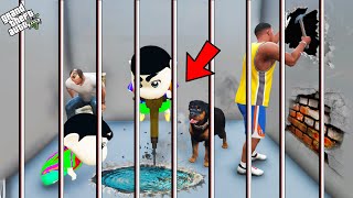 GTA 5 : Franklin Planning To Escape Prison With Shinchan & Pinchan In GTA 5 ! (GTA 5 Mods)