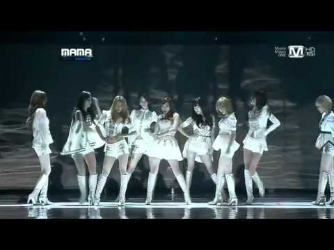 SNSD -The Boys Live Remix Ver. At Singapore Mnet HD