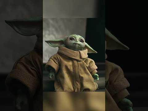 Baby Yoda shows the true power of the Force#video #themandalorian #movie