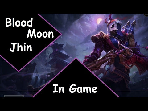 Blood Moon Jhin - In Game,  Solo/Duo Ranked