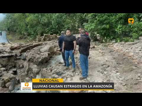 Lluvias causan estragos en la Amazonía