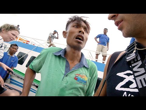 Akta er för den här mannen i Indonesien