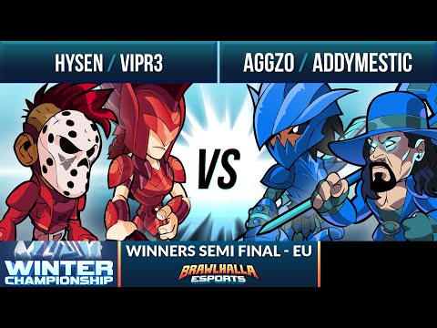 Addymestic & Aggz0 vs Hysen & VipR3 - Winners Semi Final - Winter Championship EU 2v2