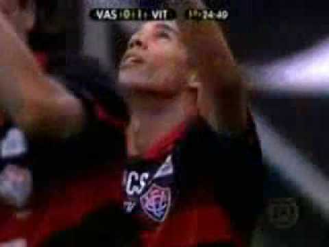 Vasco 0 x 2 Vitória - Brasileiro 2008 Vasco rebaixado