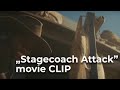 Surrounded (2023) Movie Clip 'Stagecoach Attack'