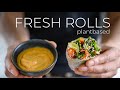 ROCK N ROLL BEGINS TODAY with this easy Fresh Spring Rolls Recipe