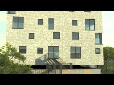 3D Visualisatie Laan Corpus Den Hoorn Groningen - De Noorderbrug