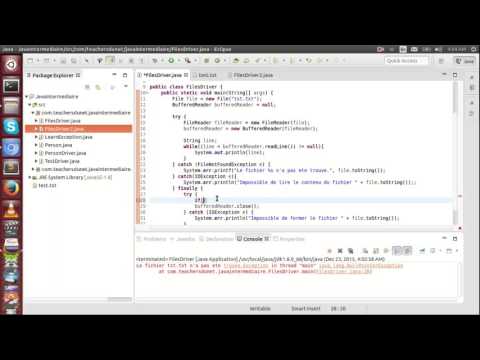 JAVA Intermédiaire 1 Introduction