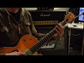 AC DC Night Prowler Cover Using Vintage Marshall 1968 JMP Plexi
