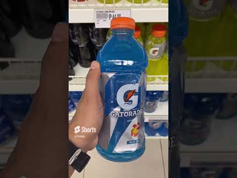 GATORADE BLUE BOLT #shorts