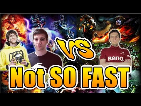 Dendi & Arteezy vs !Attacker & Black Dota 2 - Not SO FAST