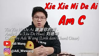 Download lagu Xie Xie Ni De Ai 謝謝你的愛 - Andy Lau (Liu De Hua) 刘德华 Cover by @Adi Wang (Lirik dan Chord Gitar) mp3
