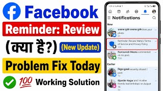 Reminder: Review Meta's Terms of Service and Privacy Policy | Facebook