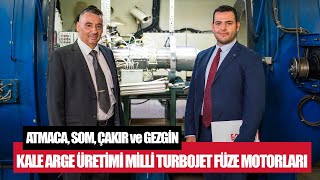 Türkiye'nin Kale Arge Üretimi Turbojet Füze Motorları! | Savunma Sanay