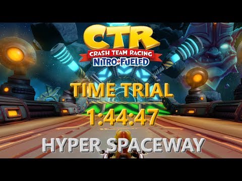 Nitro Fueled: Hyper Spaceway Time Trial In 1:44:47