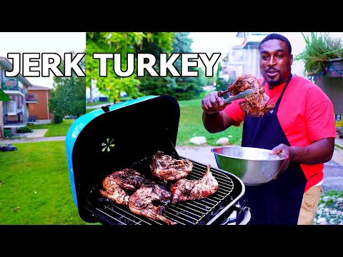 How To Make the best Delicious Jerk Turkey Recipe (full video)
