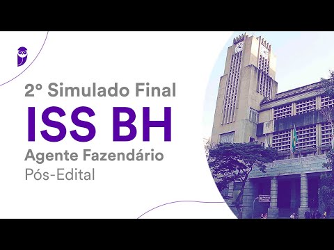 2º Simulado Final ISS BH – Agente Fazendário – Pós-Edital - Correção