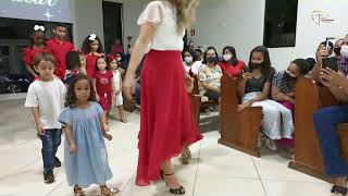Apresentação das crianças - Cantata de Natal 2021 #primeira #igreja #Batista #Arcos