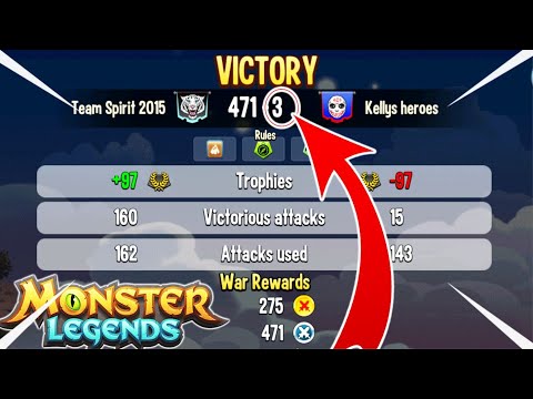 This Team War Score Is UNBELIEVABLE! | Monster Legends Team Wars