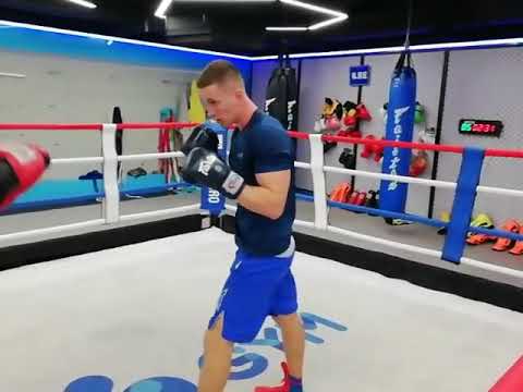 Boxing training with professional boxing champion Shahin Bahrami