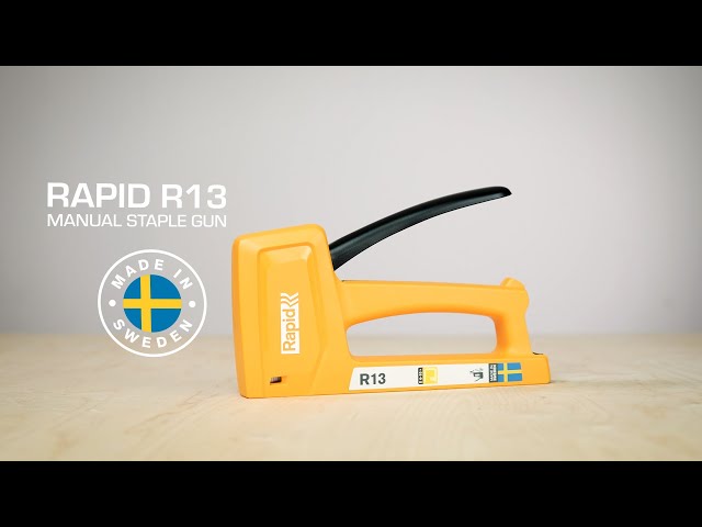 Video teaser for Rapid R13 Tacker | Explainer video