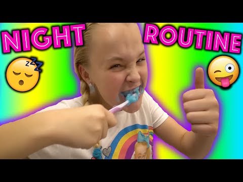 NIGHT ROUTINE! - JoJo's Juice