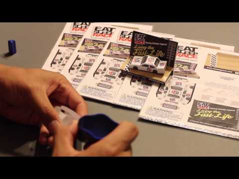 Assemble free EAT SLEEP RACE papecrz