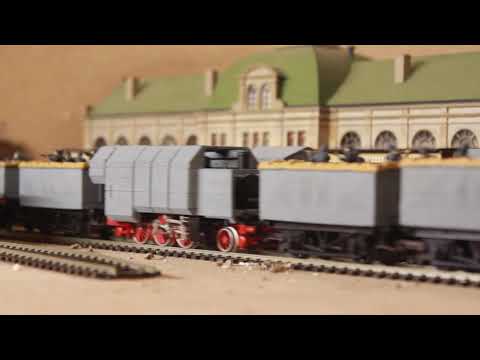 3d printed ww1 panzerzug br 91 ho liliput kpev t9.3 German armoured train ho oo