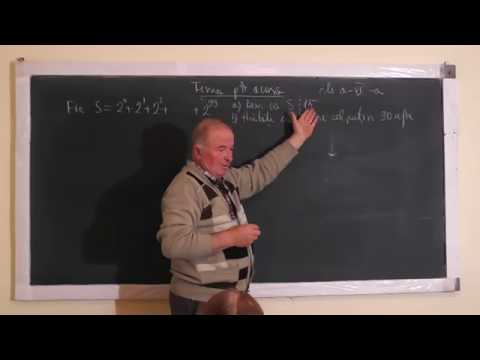 Lectia 1083 - Divizibilitate Factor comun Suma termenilor in progresie geometrica - Clasa 6