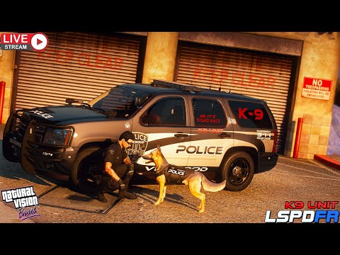 GTA 5 | LSPDFR 0.4.7 | VineWood K9 Unit Ft Blitz | 🔴NVE🔴