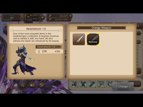 Ebon Knight +4 - Phantom Slayer - with Heishishorin +3 - str build 《ECHOES of MANA》