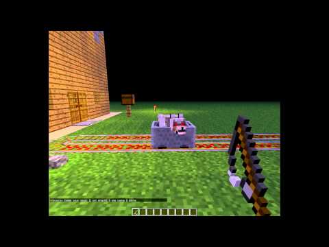 comment monter dans un wagon dans minecraft